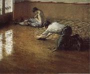 The worker plane the floor, Gustave Caillebotte